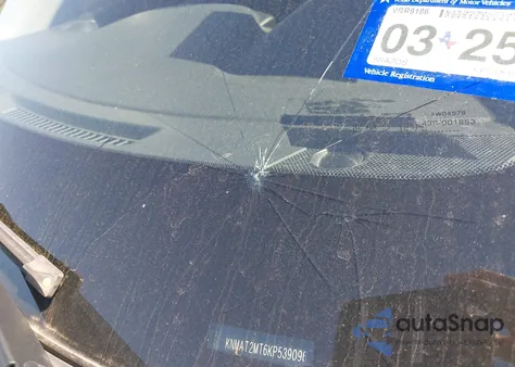 2019 Nissan Rogue Sv z USA, uszkodzony, nr VIN KNMAT2MT6KP539096